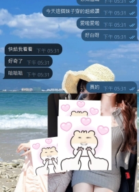 哈哈哈 不虧是新年第一天妹妹們都穿這麼好看 好白的皮膚 好喜歡呀 已經期待今晚哥哥怎